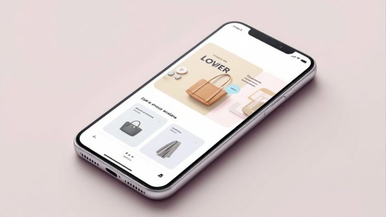 mobile first e commerce layout design