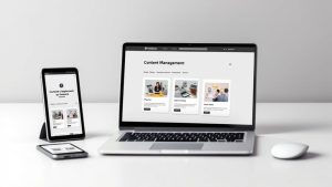 mobile optimized content management