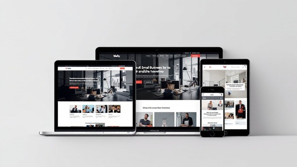 responsive website builder for small businesses